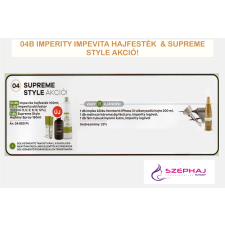  04B IMPERITY IMPEVITA Hajfesték &amp; Supreme Style AKCIÓ (+ AJÁNDÉK: 1 db IMPERITY IMPLEY kötés-fenntartó) hajfesték, színező