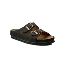  0Ft kiszállítás!    Scholl Standard Airbag bőrpapucs fekete megterhelt lábra 35-46 gyógypapucs