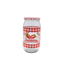 1000ml Konzervüveg - Epres tetővel papírárú, csomagoló és tárolóeszköz