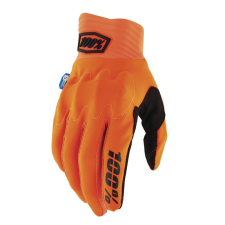 100% Cognito Smart Shock motocross kesztyű fluo narancssárga motoros kesztyű