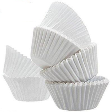 100 DARABOS MUFFIN PAPÍR KÖZEPES - FEHÉR 9CM konyhai eszköz