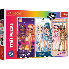 100 darabos Rainbow High szivárvány baba kirakó puzzle, kirakós