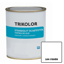 100 FEHÉR - TRIKOLOR STANDOLIT OLAJFESTÉK - 0,75 L zománcfesték