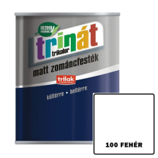 100 FEHÉR - TRINÁT TRIKOLOR MATT ZOMÁNCFESTÉK - 1L zománcfesték