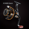  100 kg maximális vontatású pergető horgászorsó Fekete - DC3000, nagy teherbírású horgász felszerelés