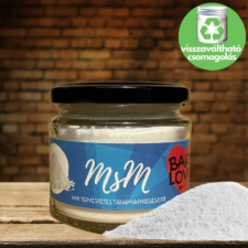 100% MSM kutyáknak 120 g, BARF LOVE vitamin, táplálékkiegészítő kutyáknak