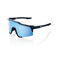 100% Napszemüveg 100% SPEEDCRAFT Matte Black (HIPER kék lencse) napszemüveg