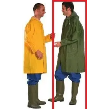  100CM PVC KÖPENY-ZÖLD (L) munkaruha