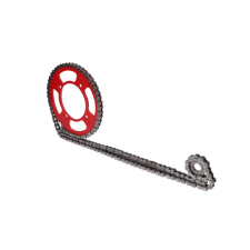 101 Octane Piros láncszett 11/50 fog - Beta RR 50 Motard 05- lánc, láncszett