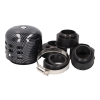 101 Octane Power 28-44mm karbon kinézetű légszűrő alumínium házzal
