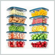  10 darabos ételtároló doboz szett EW665508 papírárú, csomagoló és tárolóeszköz