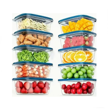  10 darabos ételtároló doboz szett EW665508 papírárú, csomagoló és tárolóeszköz