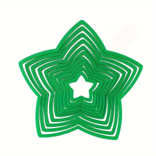  10 darabos Karácsonyi Süteményszaggató Készlet konyhai eszköz