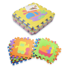 10 darabos Puzzle és játszószőnyeg gyerekeknek játszószőnyeg