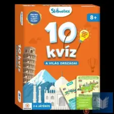  10 kvíz - A világ országai társasjáték társasjáték