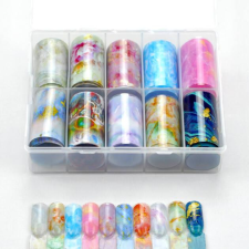 10in1 Transzferfólia box - Marbles körömdíszítő