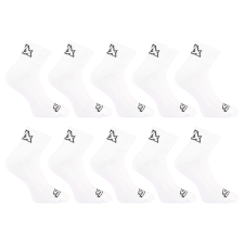 10PACK fehér boka Styx zokni (10HK1061) S férfi zokni