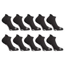10PACK Fekete rövid Styx zokni (10HN960) XL férfi zokni