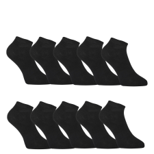 10PACK zokni Styx alacsony bambusz fekete (10HBN960) M férfi zokni