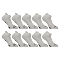  10PACK zokni Styx alacsony szürke (10HN1062) XL