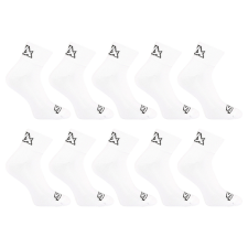 10PACK zokni Styx boka fehér (10HK1061) XL férfi zokni