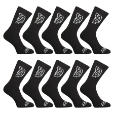 10PACK zokni Styx magas fekete (10HV960) M férfi zokni