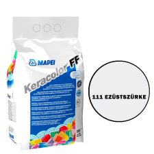 111 EZÜSTSZÜRKE - KERACOLOR FF FUGÁZÓ - 5 KG glett, gipsz, csemperagasztó, por