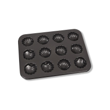 12 adagos kagyló alakú tapadásmentes muffin sütőforma sütés és főzés