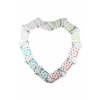  12 db-os rövid zokni készlet Hearts Overall, Multicolor, 35-37