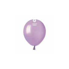 13 cm-es metál levendula gumi léggömb - 100 db / csomag party kellék