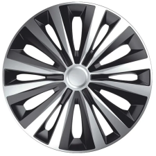  13" DÍSZTÁRCSA Multi Silver-Black 4db-os garnitúra dísztárcsa