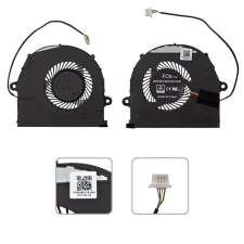  13NB0GQ0AP0201 gyári új hűtés, ventilátor (5V) laptop alkatrész