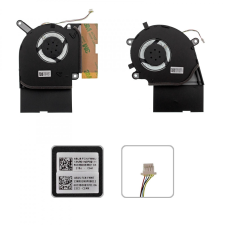  13NR01I0P02111, 13NR01I0P01012 gyári új hűtés, 12V ventilátor (párban) laptop alkatrész