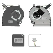  13NR0220M03012 gyári új hűtés, GPU ventilátor (5V) (hosszú kábeles) laptop alkatrész