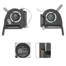 13NR09F0T01011, 13NR09F0T02011 gyári új hűtés, ventilátor (12V) (párban) laptop alkatrész