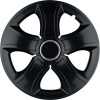  14" DÍSZTÁRCSA Bis Ring Black 4db-os garnitúra