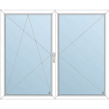 150x120 Műanyag ablak / BNY-NY / nyílászáró