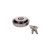 15158 Üzemanyagtöltő sapka krómozott (zárral) Simson S50, S51, SR50, Schwalbe, Sperber, Spatz, Star, Schwa