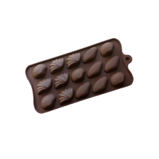 15 adagos kagylós szilikon bonbon forma sütés és főzés