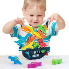 15 db-os dinoszaurusz kirakós játék puzzle, kirakós