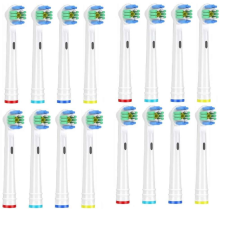  16 darab Oral B fogkefével kompatibilis cserélhető 3D White EB-18A pótfej, penge