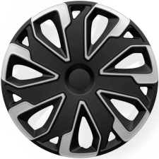 16" DÍSZTÁRCSA Ultimo Silver Black 4db-os garnitúra dísztárcsa