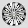  17" DÍSZTÁRCSA Sepang Silver-Black 4db-os garnitúra