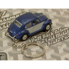 1967 Classical Volkswagen Beetle 1:64 kék kulcstartó kulcstartó