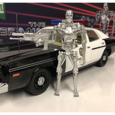  1977 Dodge Monaco &amp; T800 The Terminator modell autó 1:18 makett