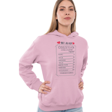  #1 Anya összetevők - Kapucnis Pulóver női pulóver, kardigán