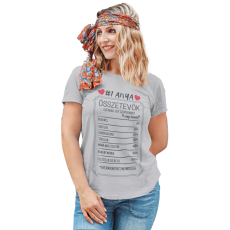 #1 Anya összetevők - Női Póló