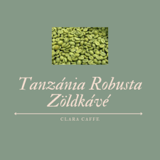  1 kg Tanzánia robusta szemes zöldkávé kávé