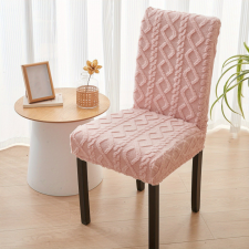  1db Tuffolt polár geometrikus mintás Strech étkezőszék huzat lakástextília