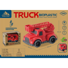 1PUNKT Bioműanyag Darus Tűzoltóautó (ZAU.933-609M) autópálya és játékautó